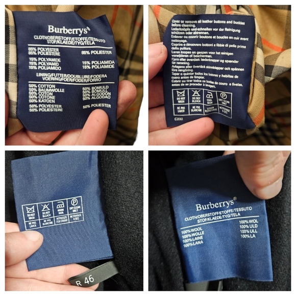 Vtg Burberry | Nova Check Olive Green Trench Coat | With liner | Brass buckles - Picture 6 of 16